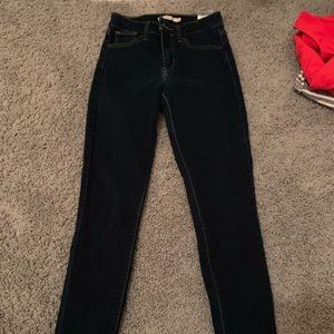 Levi’s dark denim jeans